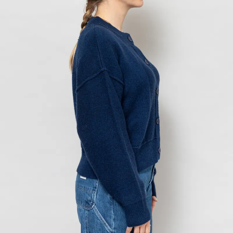 Maison Anana Womens Elonie Cardigan Blue-4