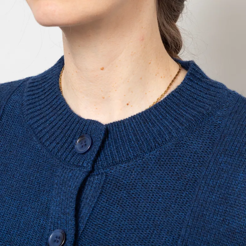 Maison Anana Womens Elonie Cardigan Blue-5