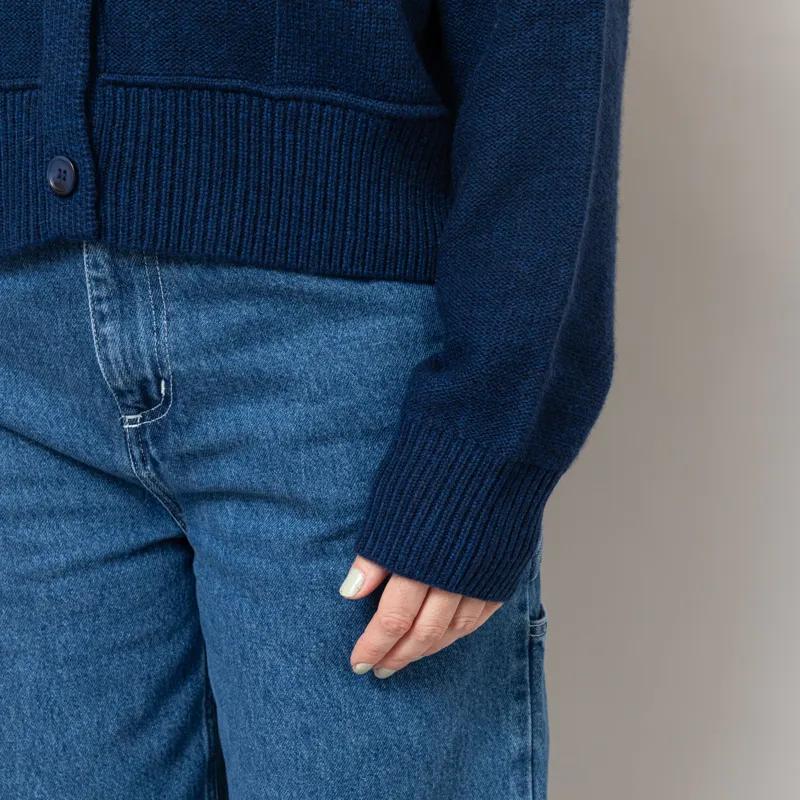 Maison Anana Womens Elonie Cardigan Blue-7