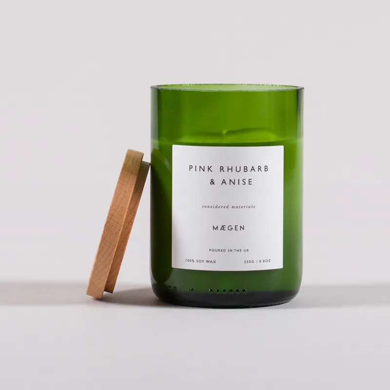 Maegen Orchard Candle Pink Rhubarb Anise-2