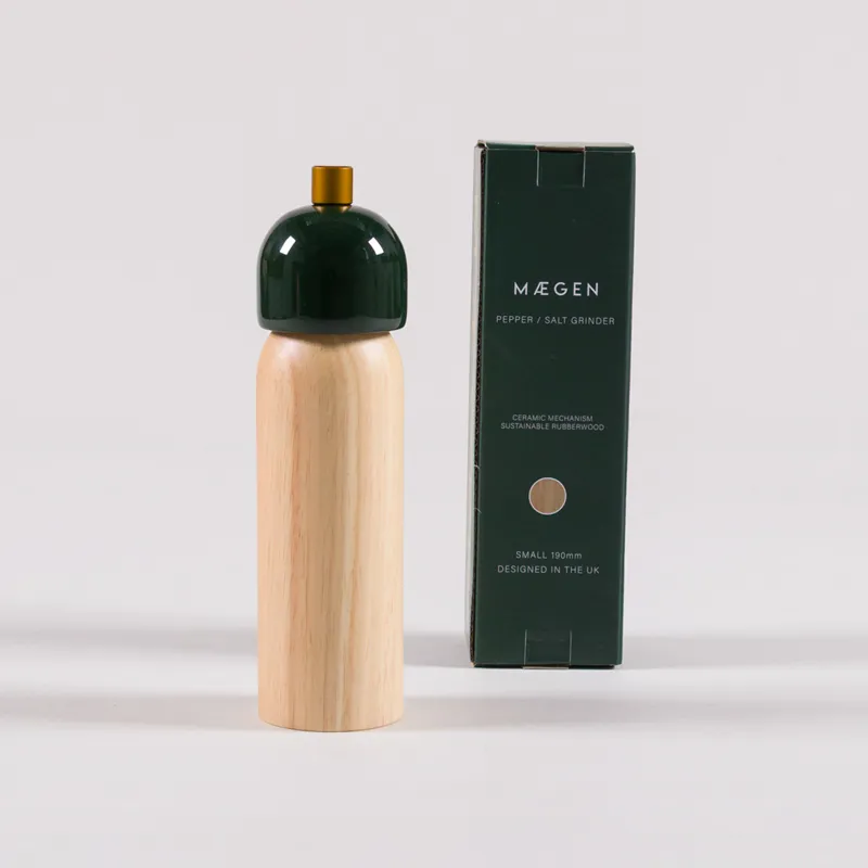 Maegen Small Salt / Pepper Grinder Green Gold