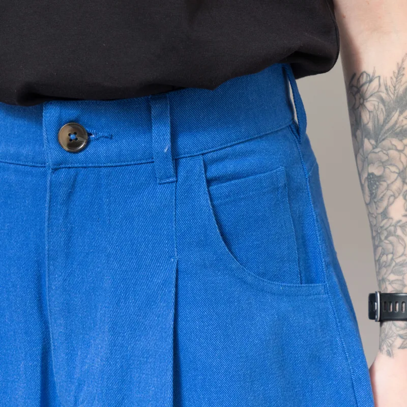 L.F. Markey Womens Mason Trousers Cobalt-5