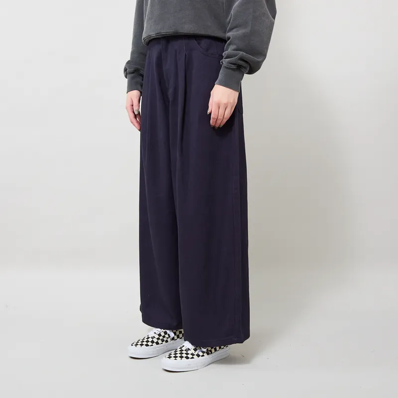 L.F. Markey Womens Mason Trousers Navy-1