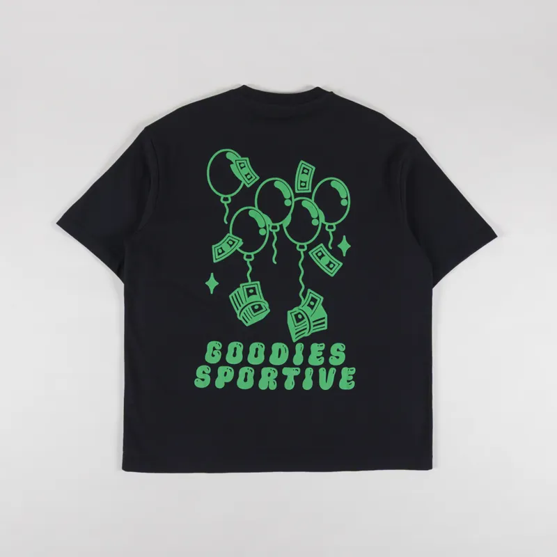 Goodies Sportive Money T Shirt Black