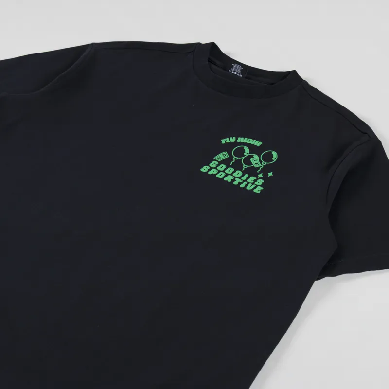 Goodies Sportive Money T Shirt Black-3