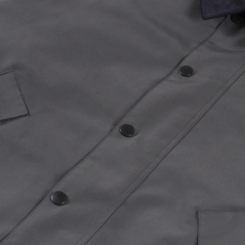 Barbour Oversized Reversible Transporter Jacket Asphalt Grey-7