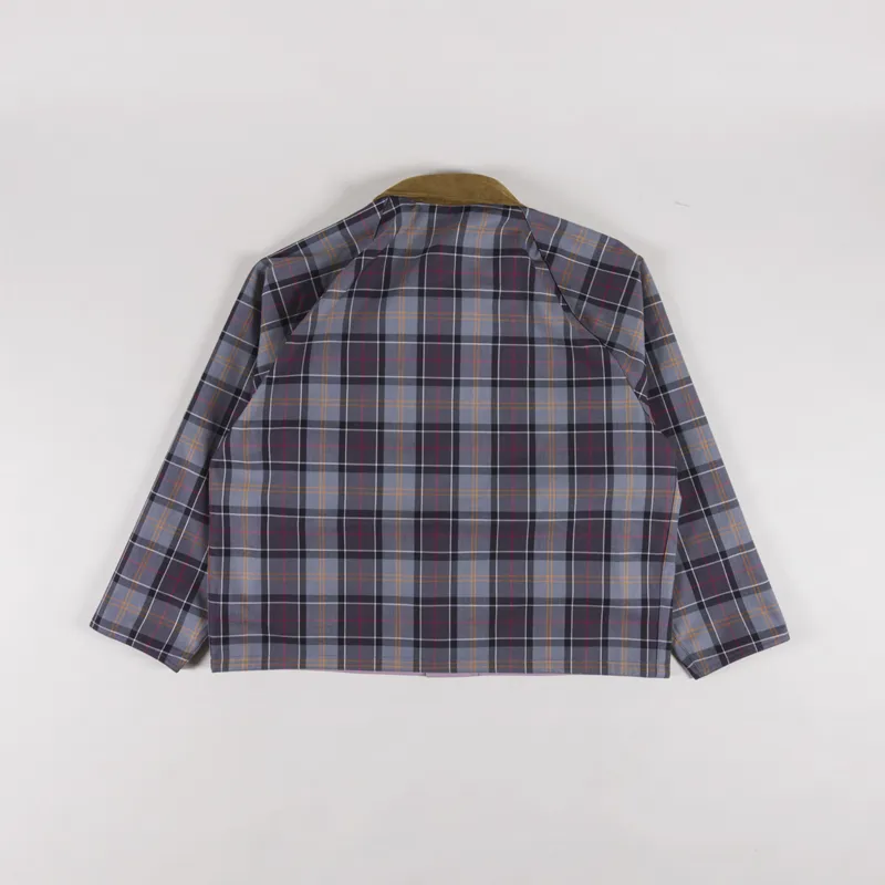 Barbour Oversized Reversible Transporter Jacket Elderberry-4
