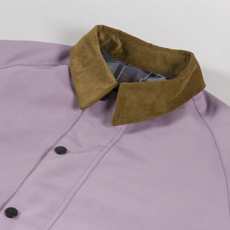Barbour Oversized Reversible Transporter Jacket Elderberry-8