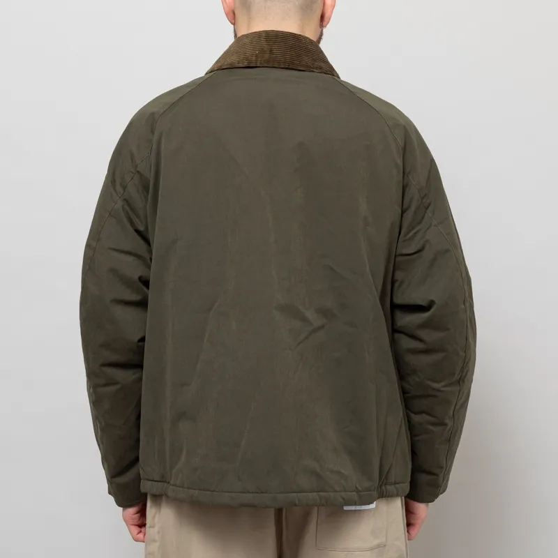 Barbour Mens Padded Workwear Transport Jacket Olive Green