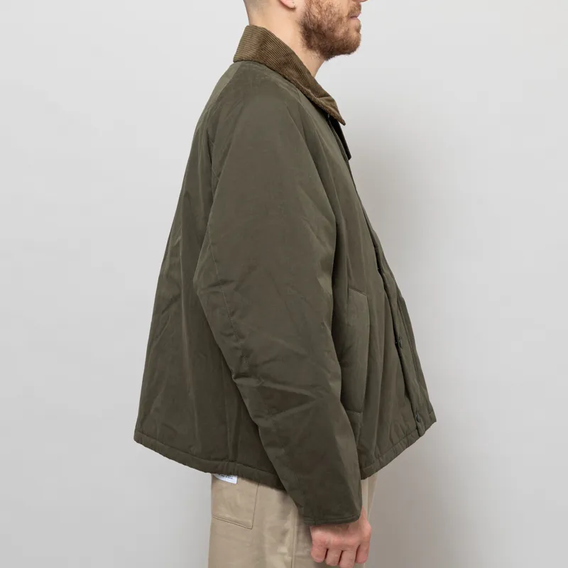 Barbour Padded Transport Jacket Olive-6