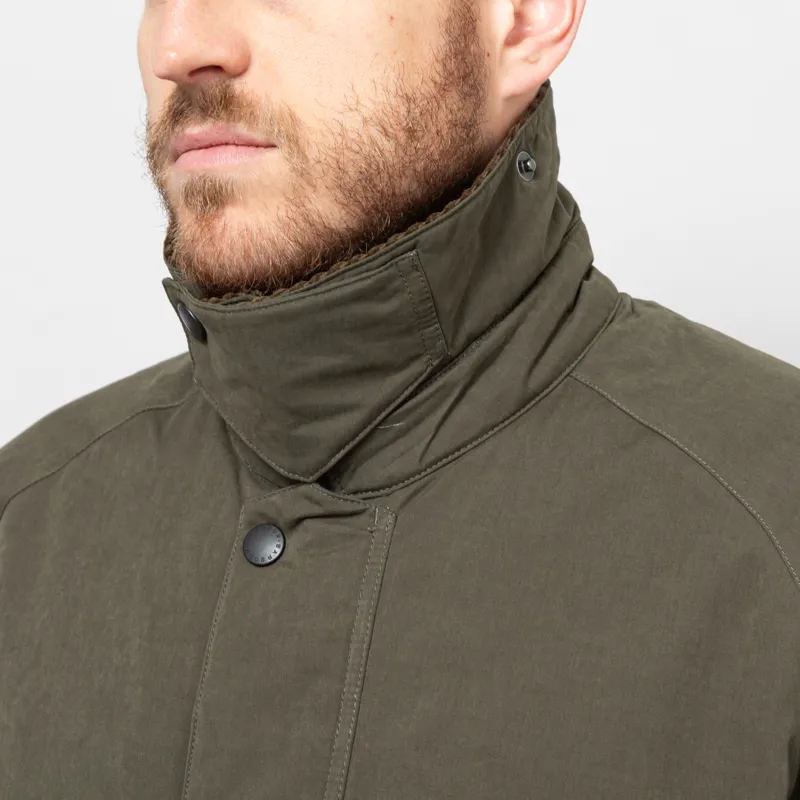 Barbour Padded Transport Jacket Olive-8