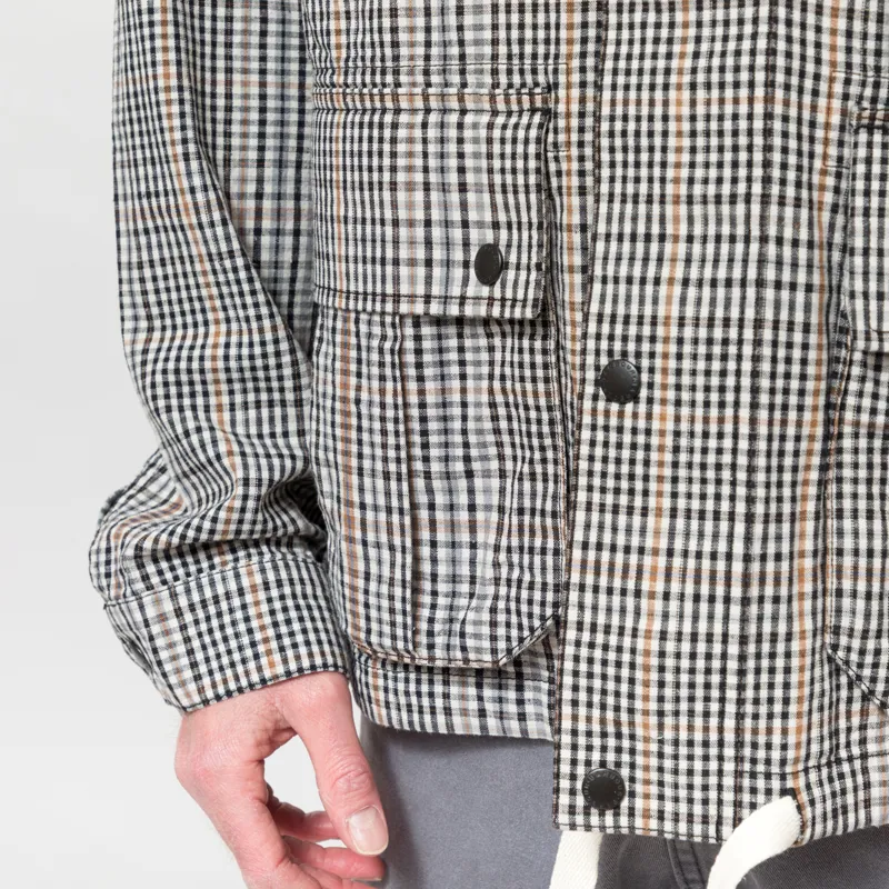 Barbour Westoe Check Casual Jacket Neutral-7