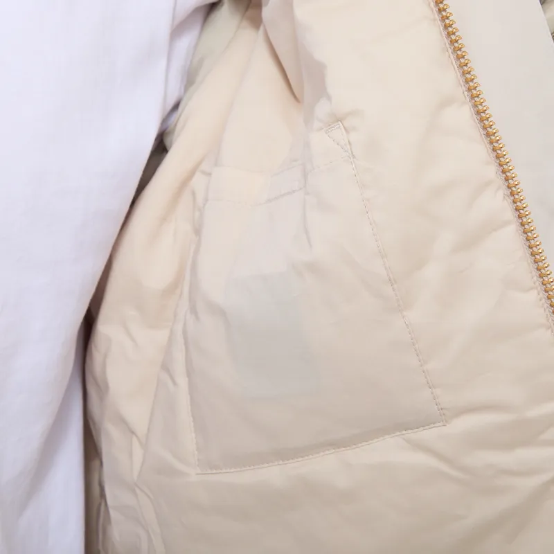 Barbour Oversized Padded Rollback Transport Jacket Mist-8