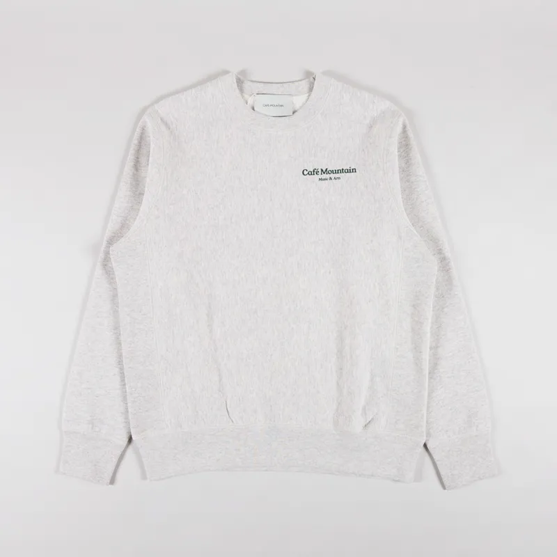 Cafe Mountain Music and Arts Club Sweatshirt Vintage Heather