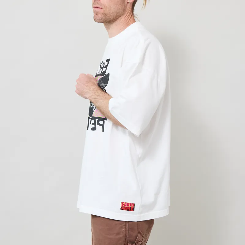 Earth People Mcnew T Shirt White-2