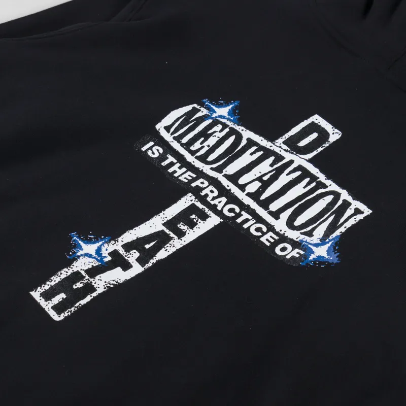 Woodensun Meditation Hoodie Black-4