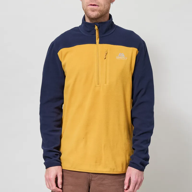 Mountain Equipment Micro Zip-T Fleece Mustard Cosmos