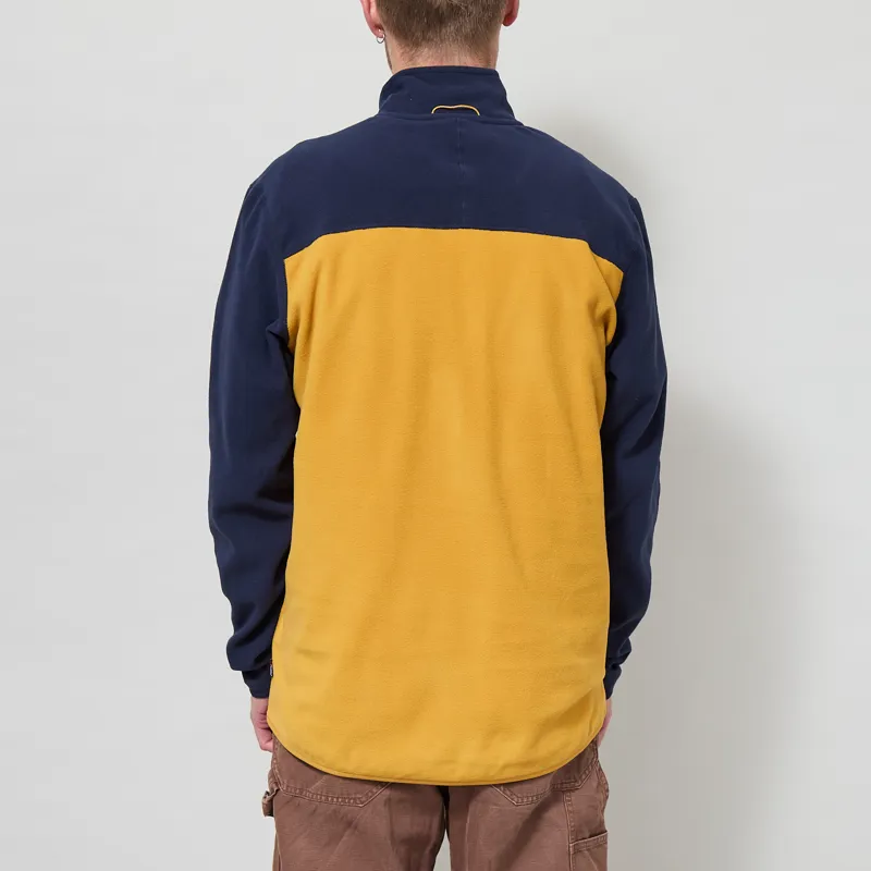 Mountain Equipment Micro Zip-T Fleece Mustard Cosmos-2
