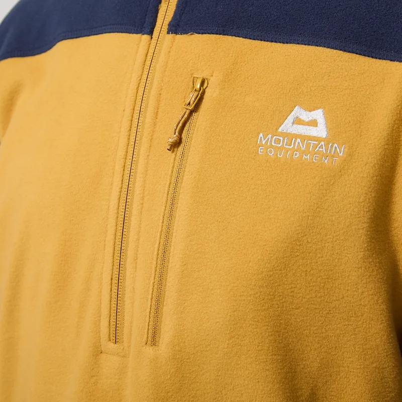 Mountain Equipment Micro Zip-T Fleece Mustard Cosmos-4