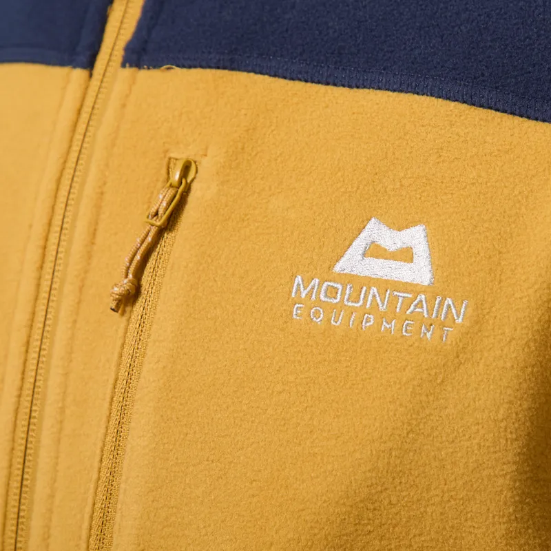Mountain Equipment Micro Zip-T Fleece Mustard Cosmos-5