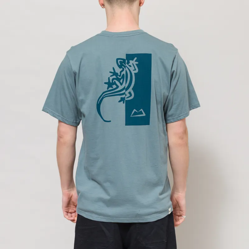 Mountain Equipment Podus T Shirt Goblin Blue