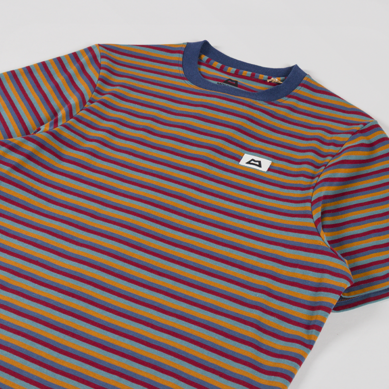 Mountain Equipment Lava T Shirt Stanage Stripe-2