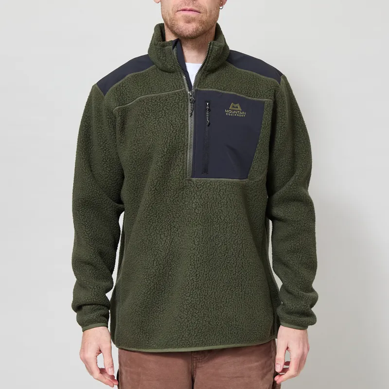 Mountain Equipment Highpile Zip-T Jacket Buckthorn Black