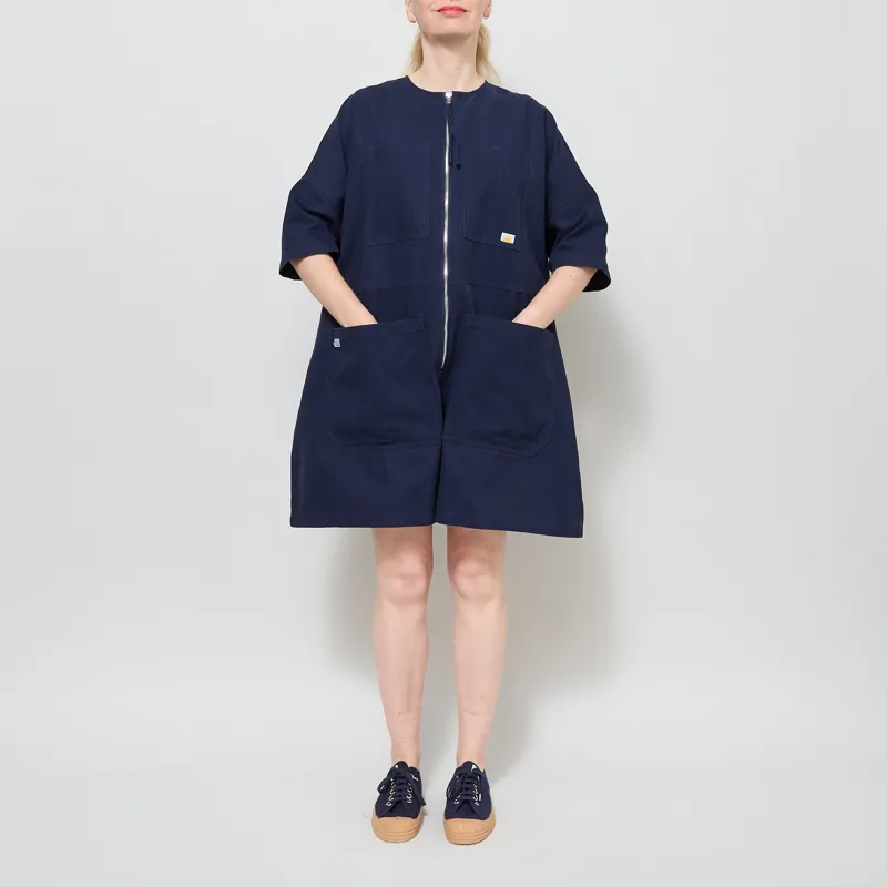 L.F. Markey Womens Mega Playsuit Navy-1