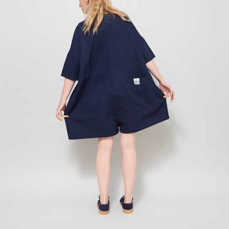L.F. Markey Womens Mega Playsuit Navy-5