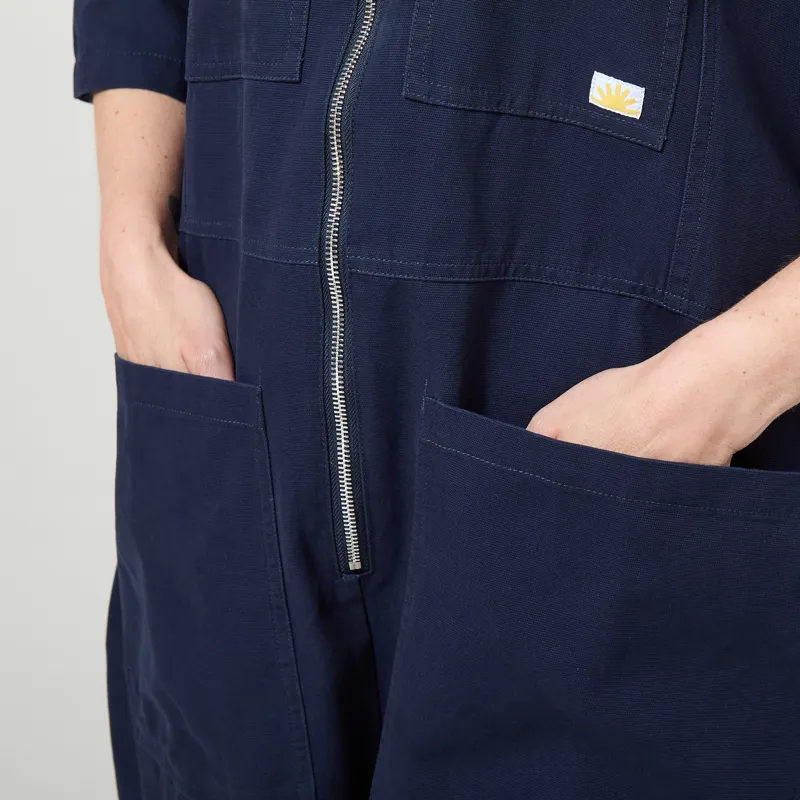 L.F. Markey Womens Mega Playsuit Navy-10