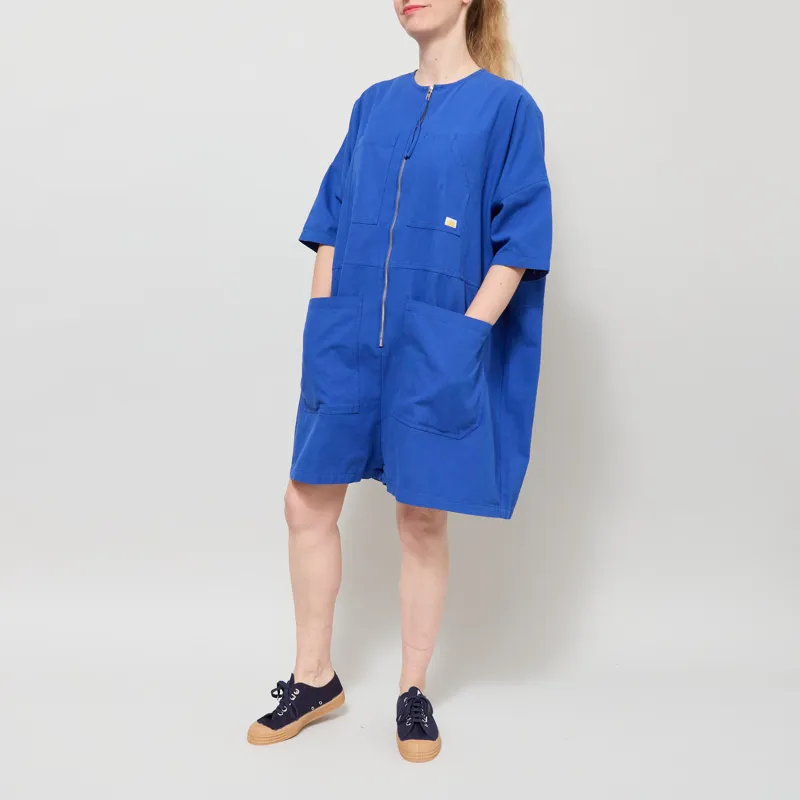 L.F. Markey Womens Mega Playsuit Cobalt-1