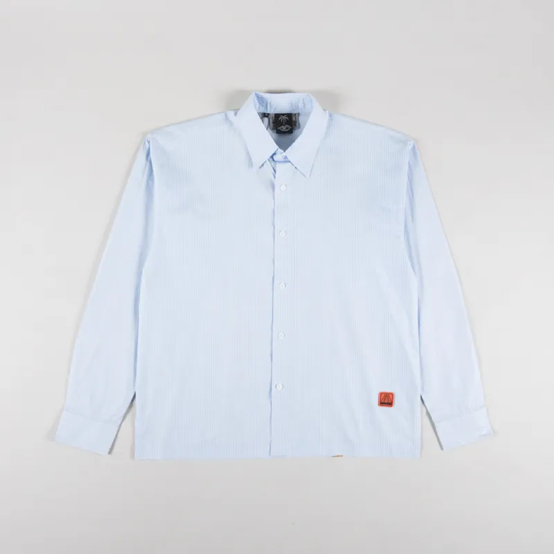 Woodensun Magic Shroom Long Sleeve Shirt Blue-1