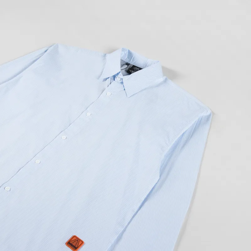 Woodensun Magic Shroom Long Sleeve Shirt Blue-3