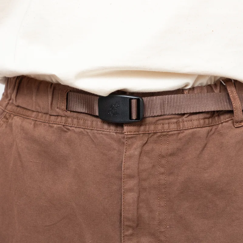 Gramicci Canvas Work Pants Chocolate Aged-6