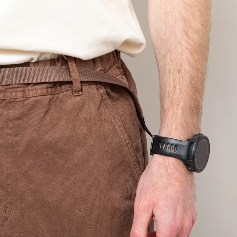 Gramicci Canvas Work Pants Chocolate Aged-9