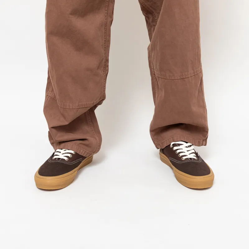 Gramicci Canvas Work Pants Chocolate Aged-5