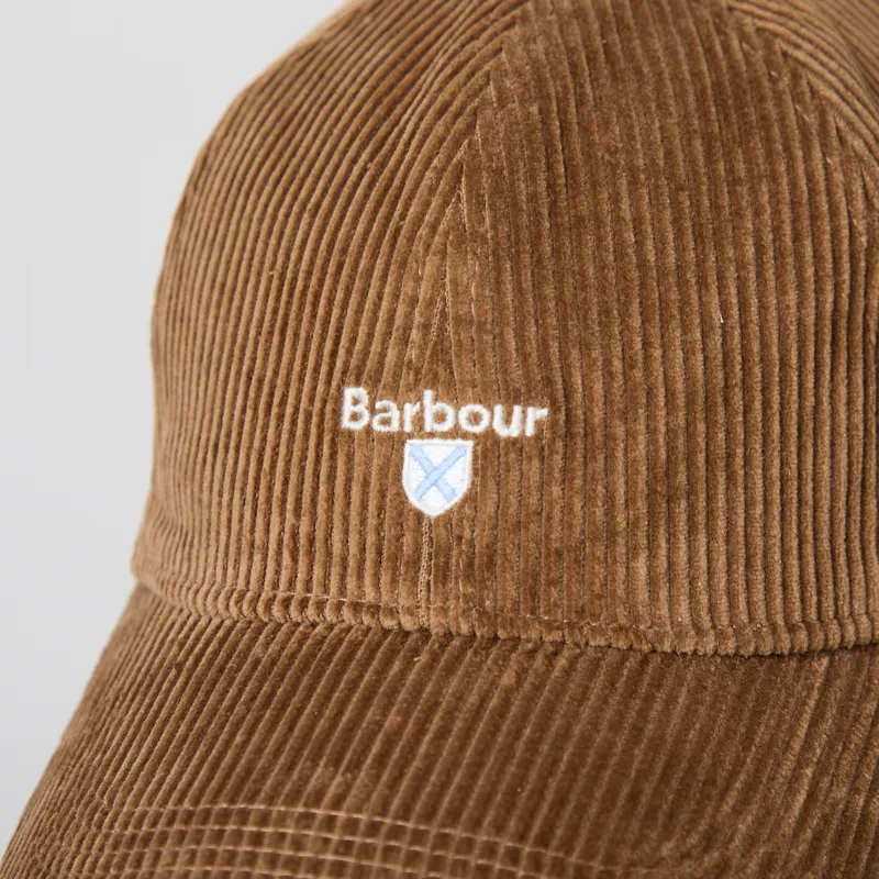 Barbour Preston Cord Cap Beige-3