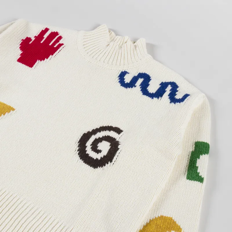 L.F. Markey Womens Miro Knit Ecru-2