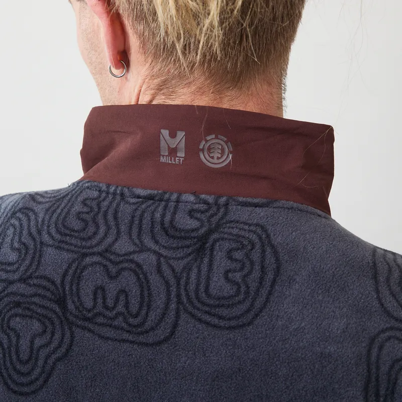 Element x Millet Fleece Jacket Shadow Blue-5