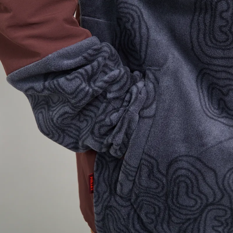 Element x Millet Fleece Jacket Shadow Blue-10