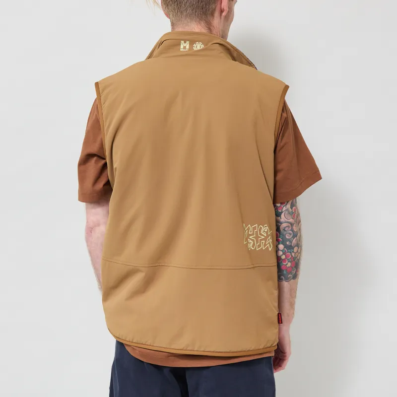 Element x Millet Reversible Tech Vest Toffee-4