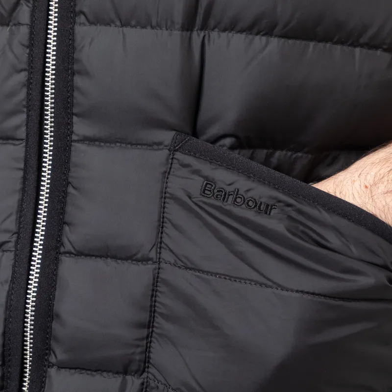 Barbour Reversible Down Liner Black-10