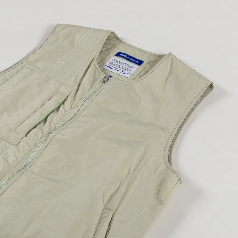 SCRT Panes Quilted Vest Asparagus-2