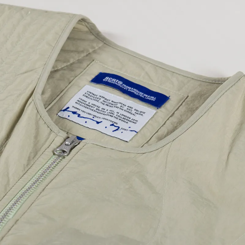 SCRT Panes Quilted Vest Asparagus-4