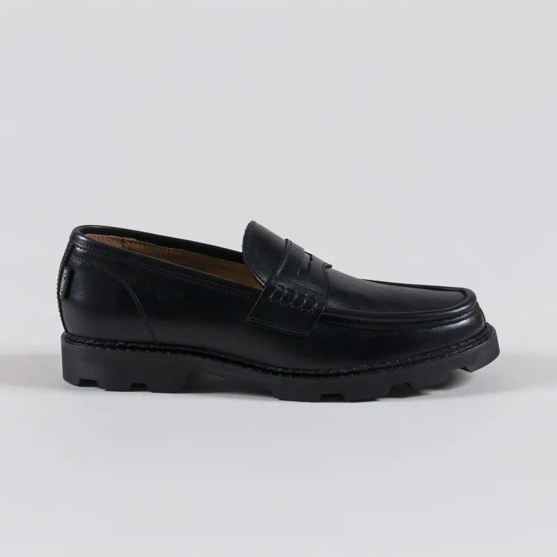 Pompeii Modena Leather Shoes Black-2