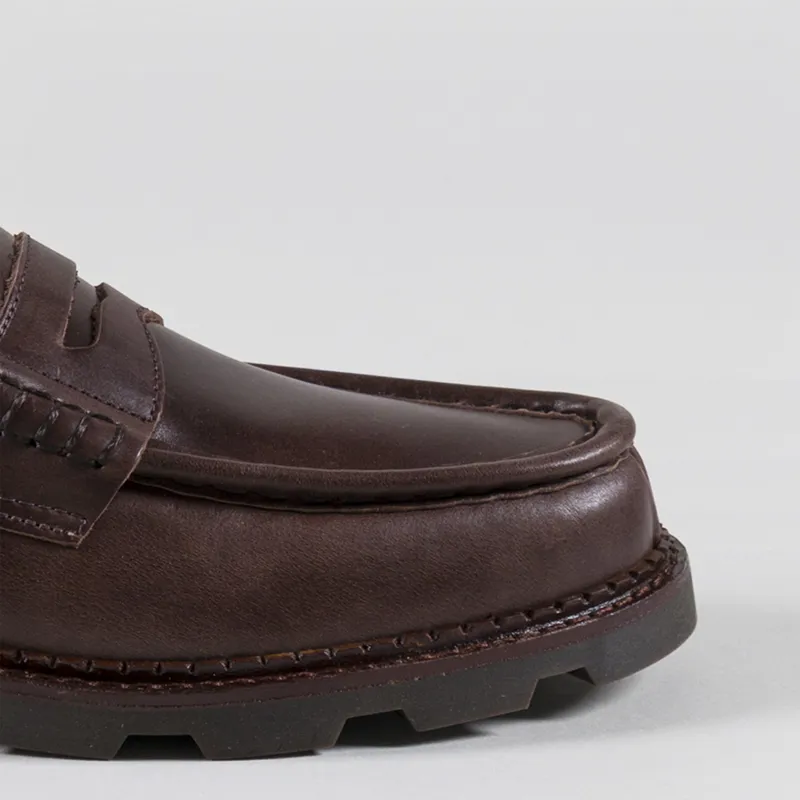 Pompeii Modena Leather Shoes Roast-5