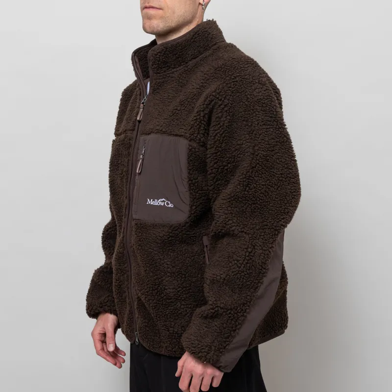 Mellow Clo Cabin Fleece Brown-2