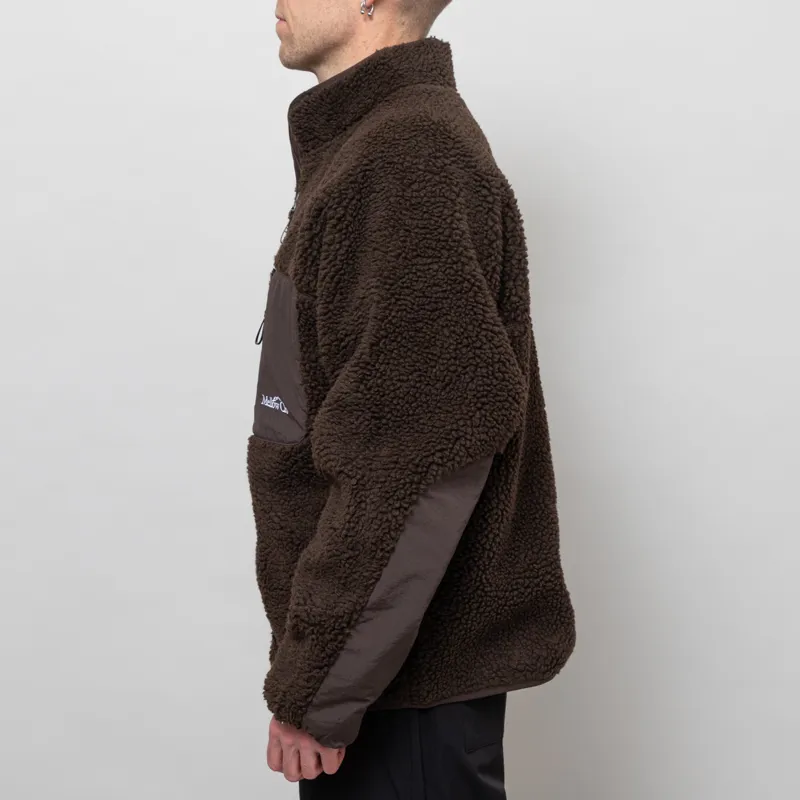 Mellow Clo Cabin Fleece Brown-3