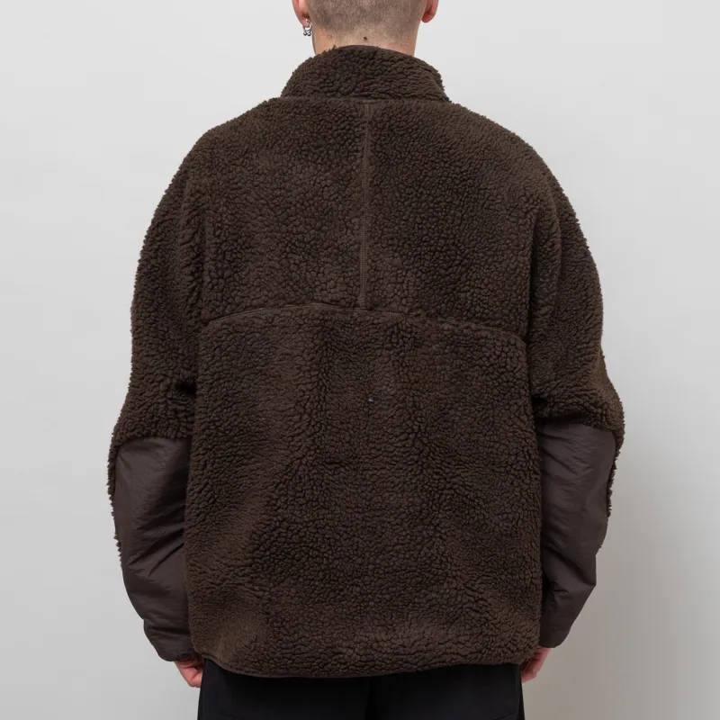 Mellow Clo Cabin Fleece Brown-4