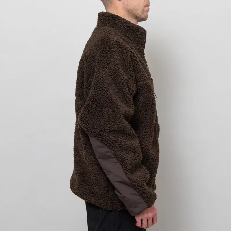 Mellow Clo Cabin Fleece Brown-5
